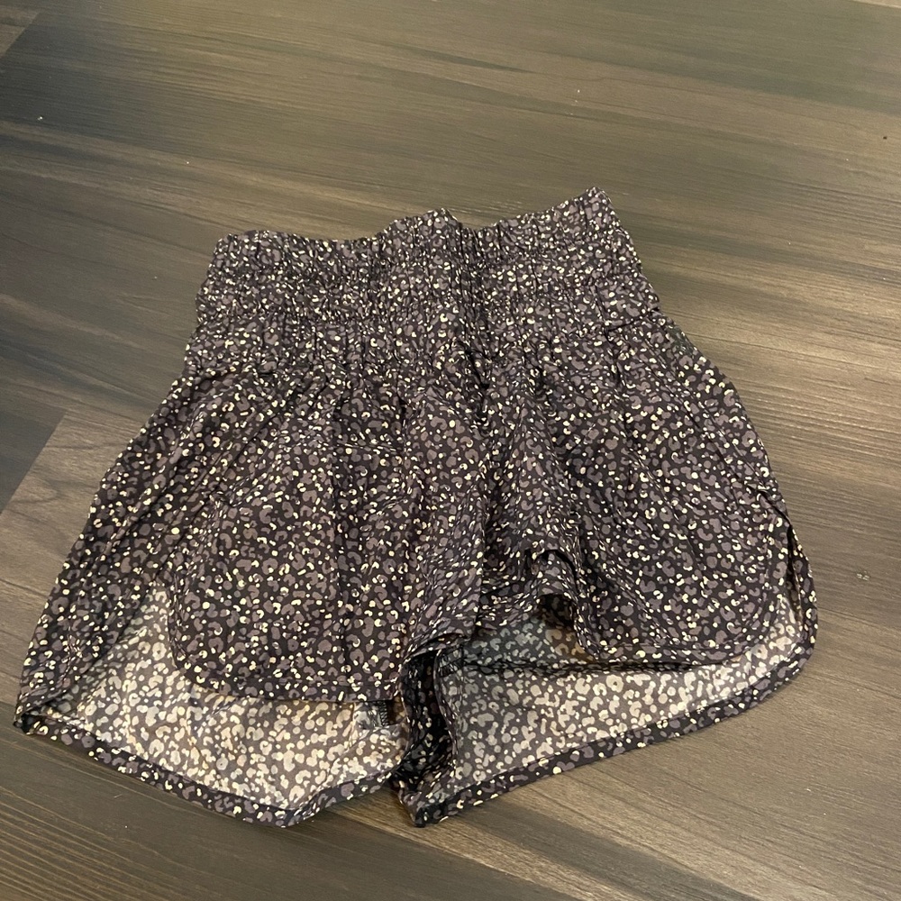 Printed Free people the way home shorts
